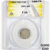 Image 1 : 1921 Mercury Silver Dime ANACS-F15