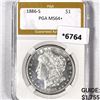 1886-S Morgan Silver Dollar PGA-MS64+