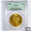 1903 $20 Gold Double Eagle PCGS-MS63
