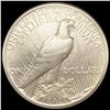 Image 2 : 1921 Silver Peace Dollar LIGHTLY CIRCULATED