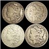 Image 1 : (4) Morgan Dollars NICELY CIRCULATED
