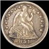 Image 1 : 1851 Seated Liberty Dime CLOSELY UNCIRCULATED