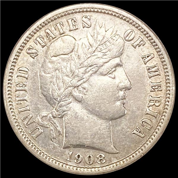1908-D Barber Dime UNCIRCULATED