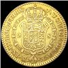 Image 2 : 1801 Spain Gold 3 Escudo LIGHTLY CIRCULATED