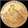 Image 2 : 1911 $2.50 Gold Quarter Eagle NEARLY UNCIRCULATED