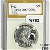 Image 1 : 1962 Franklin Half Dollar PGA-PR67 DCAM