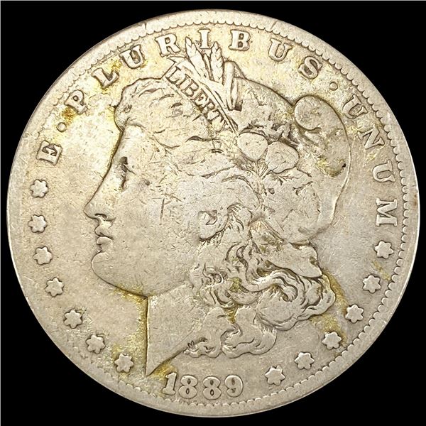 1889-CC Morgan Silver Dollar LIGHTLY CIRCULATED