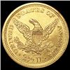 Image 2 : 1861 $2.50 Gold Quarter Eagle UNCIRCULATED
