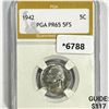 Image 1 : 1942 Jefferson Nickel PGA-PR65 5FS