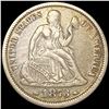 Image 1 : 1873 Arrows Seated Liberty Dime NICELY CIRCULATED