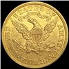 Image 2 : 1881 $5 Gold Half Eagle CHOICE BU