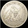 Image 2 : 1844 Seated Liberty Half Dollar NICELY CIRCULATED