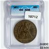 1871 Seated Liberty Dollar ICG-AU58