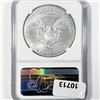 Image 2 : 2019 Silver Eagle NGC-MS69 M.E. Obv Struck Thru