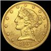 Image 1 : 1907-D $5 Gold Half Eagle UNCIRCULATED