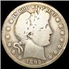 Image 1 : 1892-S Barber Half Dollar NICELY CIRCULATED