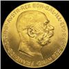 Image 1 : 1915 Austria Gold 100 Corona CHOICE BU