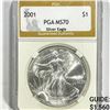 Image 1 : 2001 Silver Eagle PGA-MS70