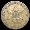 Image 1 : 1852 Silver Three Cent NEARLY UNCIRCULATED