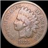 Image 1 : 1875 Indian Head Cent ABOUT UNCIRCULATED