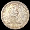 Image 1 : 1838 Seated Liberty Quarter ABOUT UNCIRCULATED