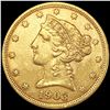 Image 1 : 1903-S $5 Gold Half Eagle UNCIRCULATED