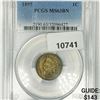 1895 Indian Head Cent PCGS-MS63 BN