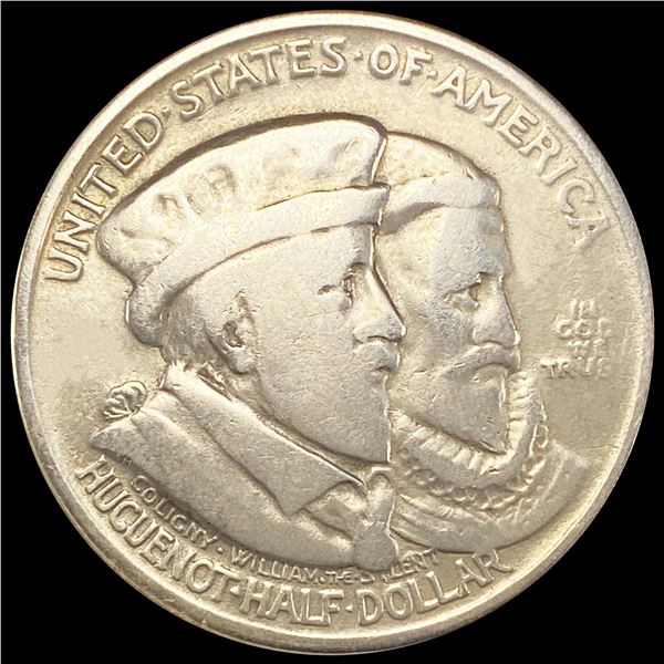 1924 Huguenot Half Dollar NICELY CIRCULATED