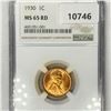 Image 1 : 1930 Wheat Cent NGC-MS65 RD