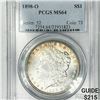 Image 1 : 1898-O Morgan Silver Dollar PCGS-MS64