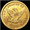 Image 2 : 1907 $2.50 Gold Quarter Eagle UNCIRCULATED