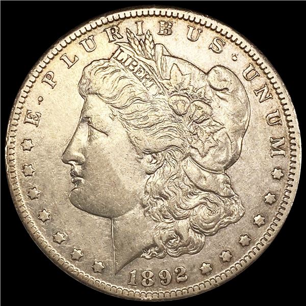 1892-CC Morgan Silver Dollar CLOSELY UNCIRCULATED