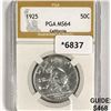 Image 1 : 1925 Jubilee Half Dollar PGA-MS64