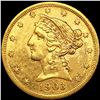 Image 1 : 1903-S $5 Gold Half Eagle UNCIRCULATED