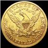 Image 2 : 1880 $5 Gold Half Eagle ABOUT UNCIRCULATED