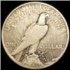 Image 2 : 1921 Silver Peace Dollar NICELY CIRCULATED