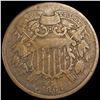 Image 1 : 1864 Two Cent Piece LIGHTLY CIRCULATED