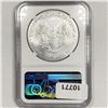 Image 2 : 2019 Silver Eagle NGC-MS69 M.E. Obv Struck Thru