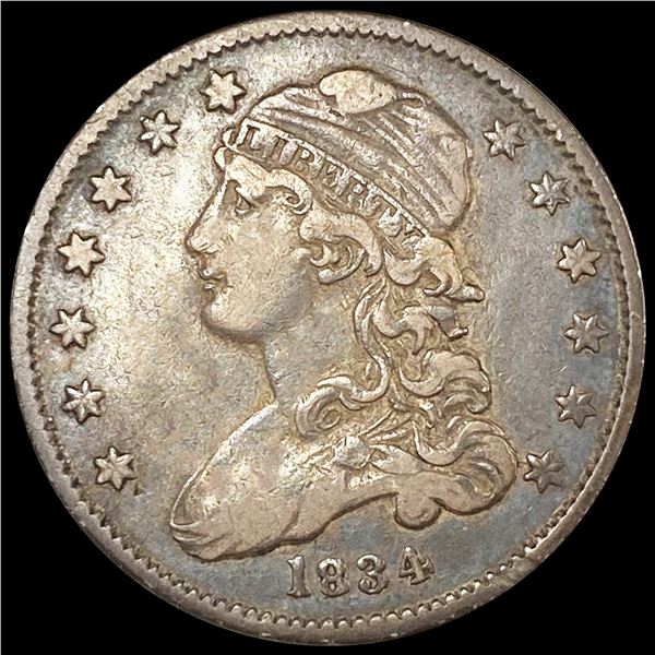 1834 Capped Bust Quarter LIGHTLY CIRCULATED