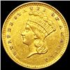 Image 1 : 1857 Rare Gold Dollar UNCIRCULATED