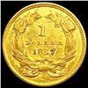 Image 2 : 1857 Rare Gold Dollar UNCIRCULATED