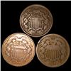 Image 1 : (3) Misc 2 Cents LIGHTLY CIRCULATED