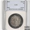 Image 1 : 1884-S Morgan Silver Dollar NNC-AU58