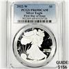 Image 1 : 2022-W Silver Eagle PCGS-PR69 DCAM, 1st Day of