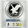 Image 2 : 2022-W Silver Eagle PCGS-PR69 DCAM, 1st Day of