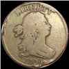 Image 1 : 1804 Draped Bust Half Cent NICELY CIRCULATED
