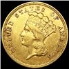 1854 $3 Gold Piece CLOSELY UNCIRCULATED