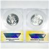 Image 2 : 1964-1968 Set (2) Kennedy Half Dollar ANACS-PF,