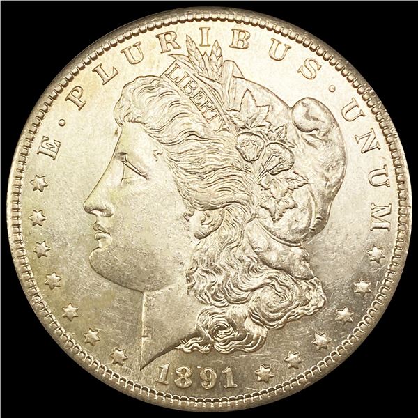 1891-S Morgan Silver Dollar UNCIRCULATED