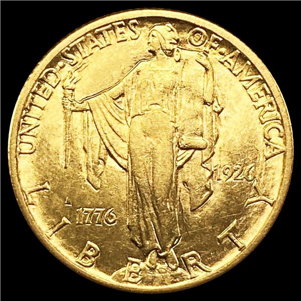 1926 Sesquinenntial Gold $2.5 CHOICE BU